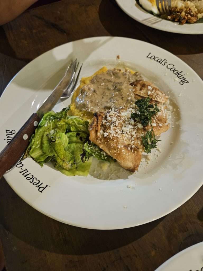 Sous Vide Chicken w/ Mushroom Sauce